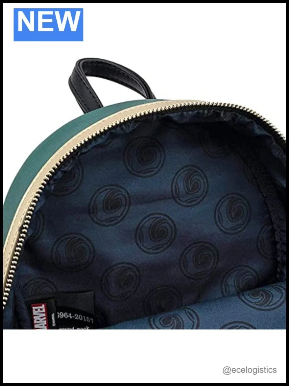 Marvel Loki Cosplay Double Strap Shoulder Bag Faux Leather